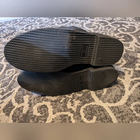 Russell Moccasin Black Leather Men's Boots 12.5 - Picture 7 of 9